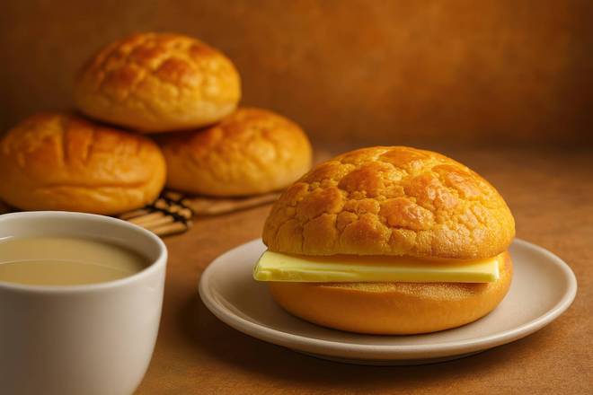 79. Pineapple Bun with Melting Butter 菠蘿油